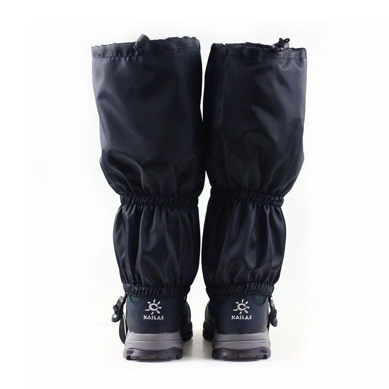 NEW 1 Pair Waterproof Outdoor Hiking Walking Climbing Hunting Snow Legging Gaiters