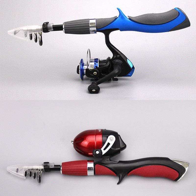 Carbon Fiber Rod Superhard Boat Ice Fly Lure Fishing Rod With High Quality Fishing Reel