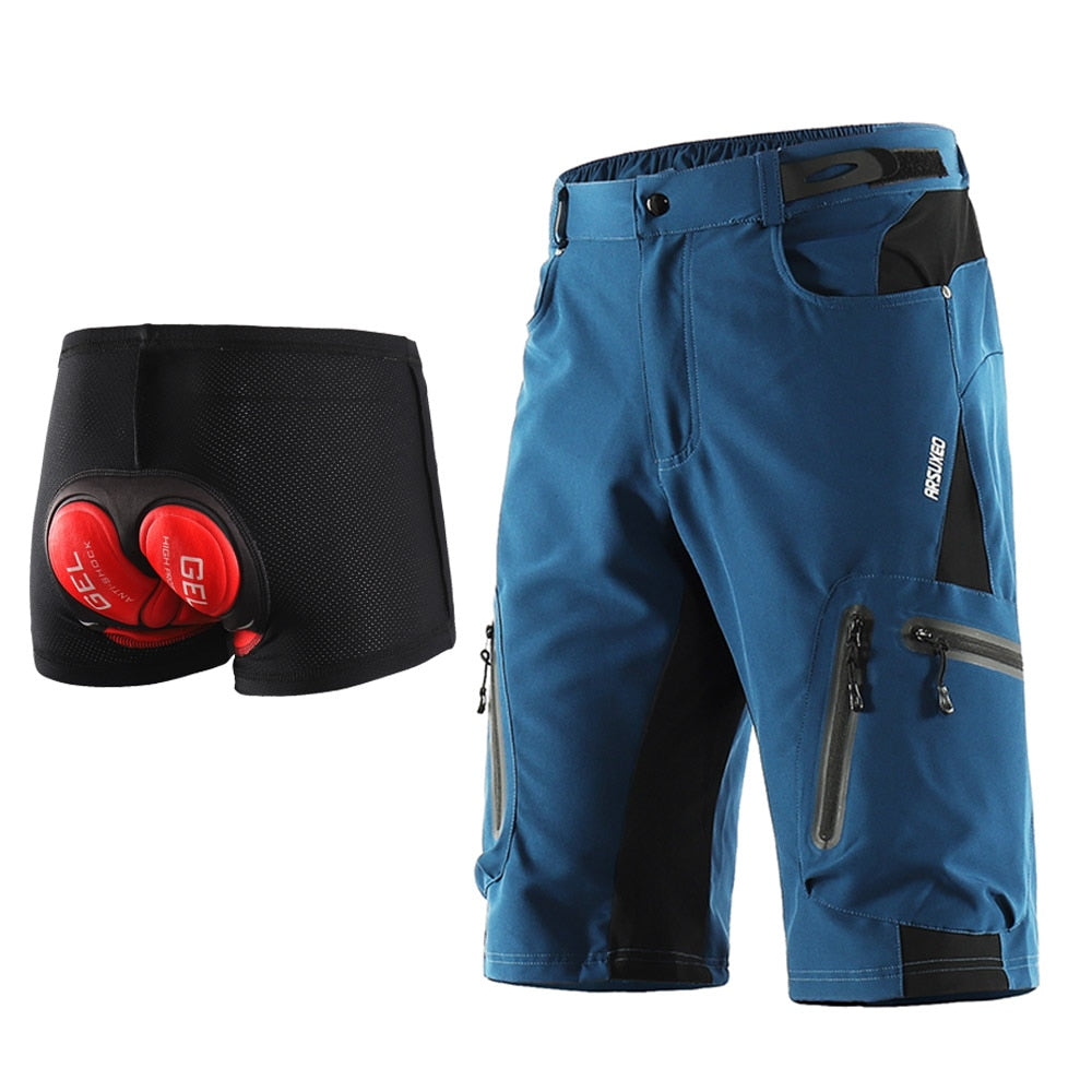 Outdoor Sports Cycling Shorts MTB Downhill Trousers Mountain Bike Bicycle Shorts Water