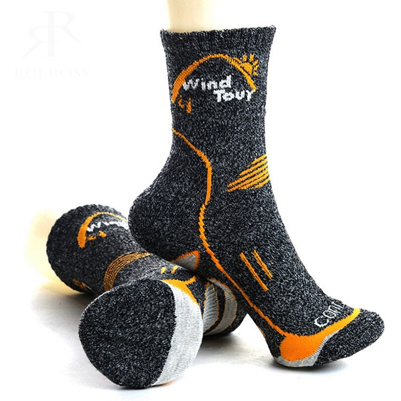 3Pairs Men&#39;s Coolmax Socks Men Outdoor Sock Hiking Quick-Drying sport socks