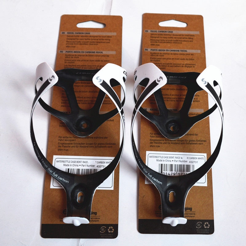 2 PCS hot sales full carbon fibre bottle cage bottle holder bicycle accessories with package