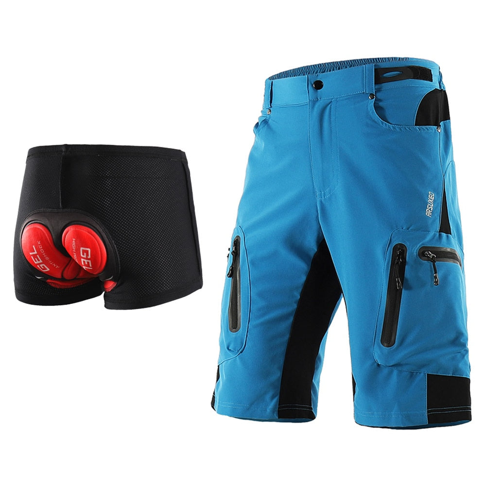 Outdoor Sports Cycling Shorts MTB Downhill Trousers Mountain Bike Bicycle Shorts Water