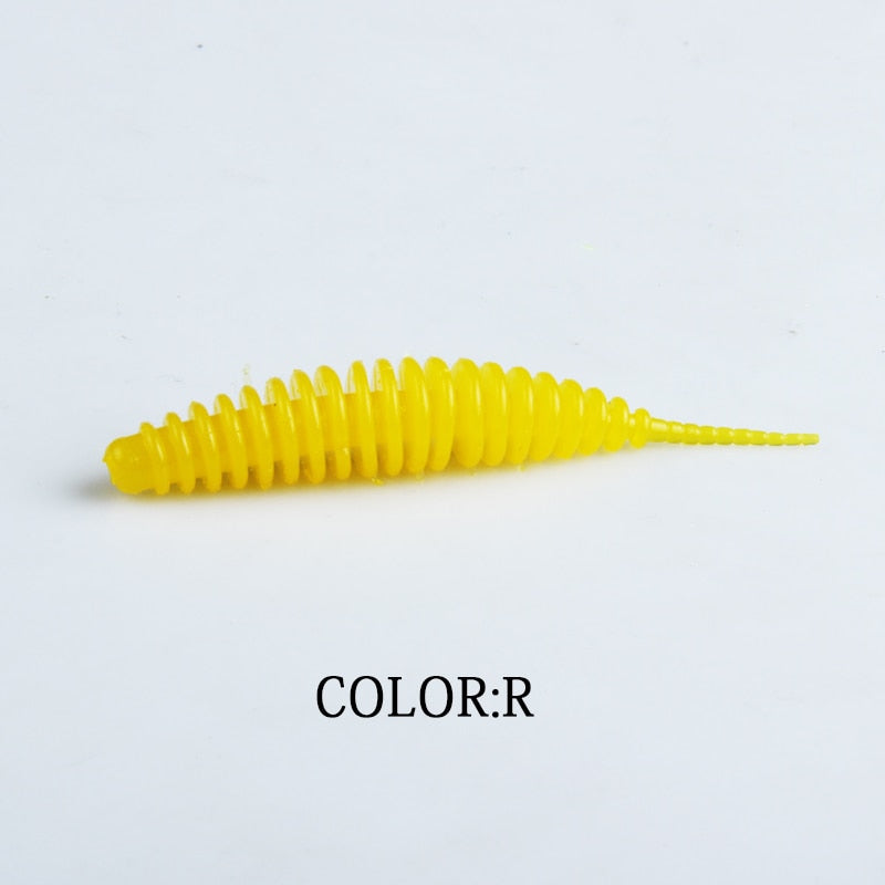 2021 Supercontinent worm bait soft bait Tanta 49mm 65mm fishing lures Pesca carp fishing bass