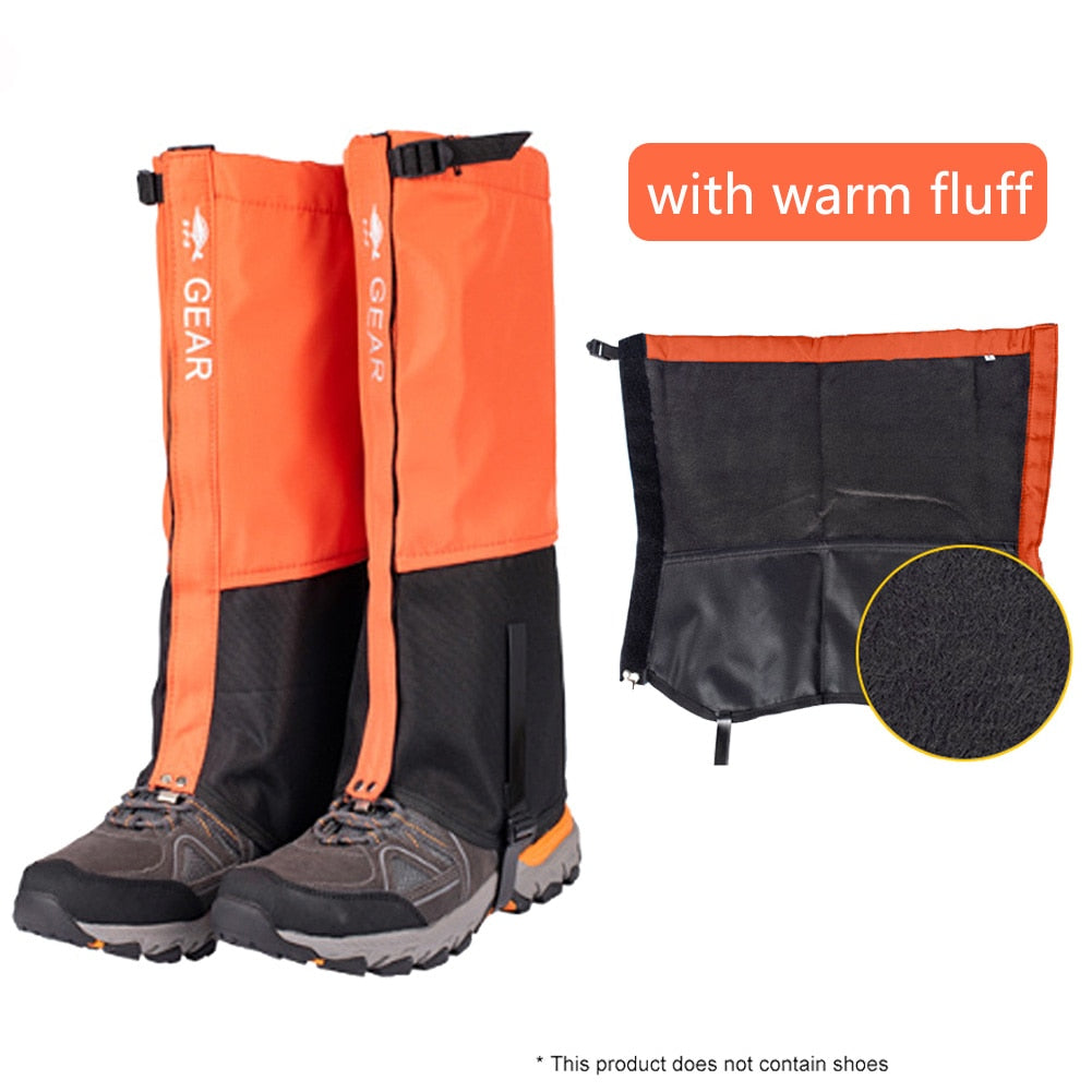 Outdoor Travel Leg Warmers Hiking Leg Gaiter Waterproof Legging Shoes Hunt Climbing