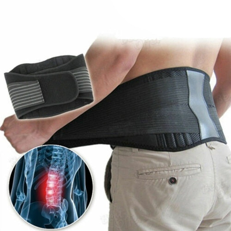 Adjustable Waist Belt Tourmaline Self Heating Magnetic Therapy Waist Support Lumbar