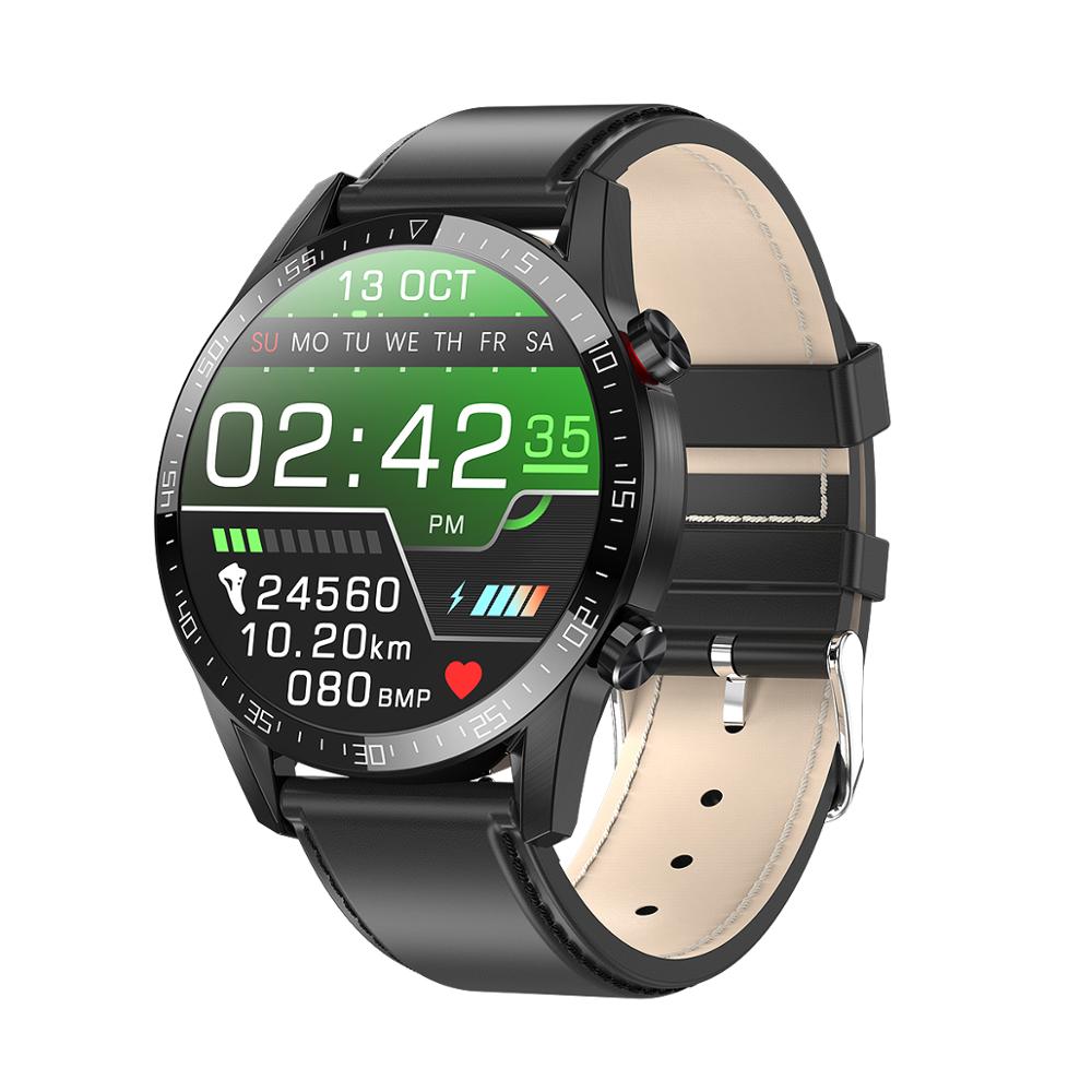 L13 Smart Watch Men IP68 Waterproof ECG PPG Bluetooth Call Blood Pressure Heart Rate