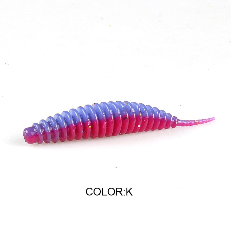 2021 Supercontinent worm bait soft bait Tanta 49mm 65mm fishing lures Pesca carp fishing bass