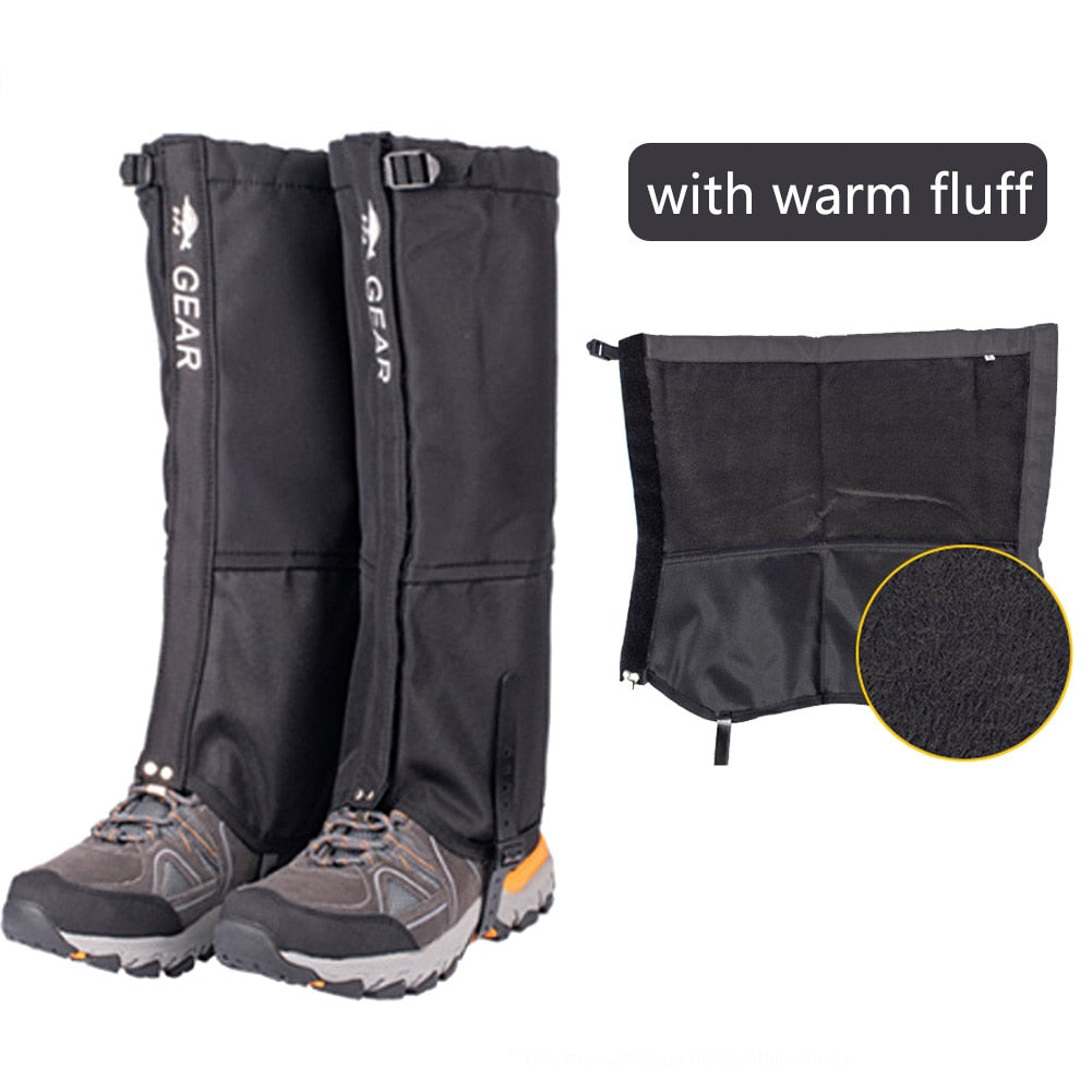 Outdoor Travel Leg Warmers Hiking Leg Gaiter Waterproof Legging Shoes Hunt Climbing