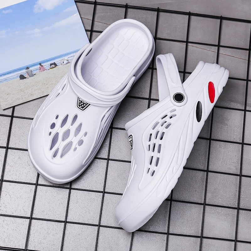 2021New MenWomenWaterproof Sandals Summer Hole Shoes EVA Material Shoes Beach