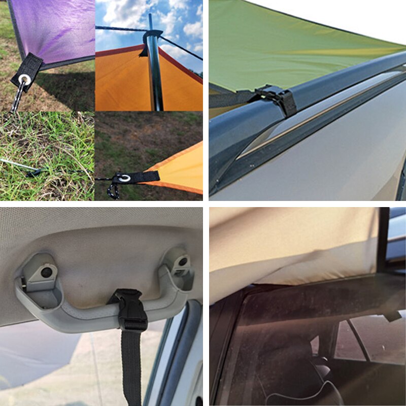 Car Tent Awning Waterproof Portable Outdoor Camping Tent Car Shade Sunshade