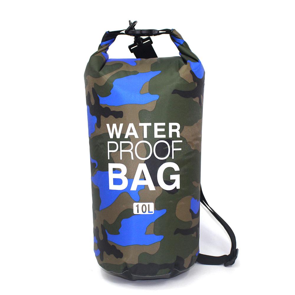 Waterproof Portable Rafting Diving Dry Bag Sack PVC Coated Swimming Bags for River Trekking