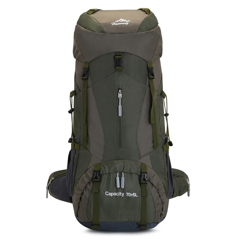 75L Camping Hiking Backpack Climbing Traveling Sightseeing Bags Outdoor Camping