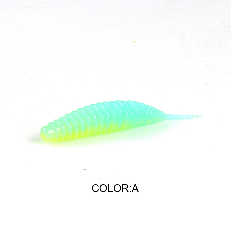 2021 Supercontinent worm bait soft bait Tanta 49mm 65mm fishing lures Pesca carp fishing bass