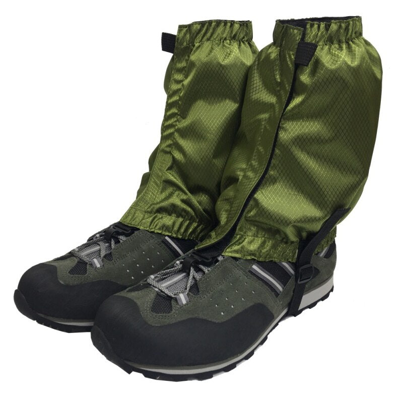 1pair Waterproof Leg Covers Legging Gaiter Climbing Camping Hiking Ski Boot Travel Shoe