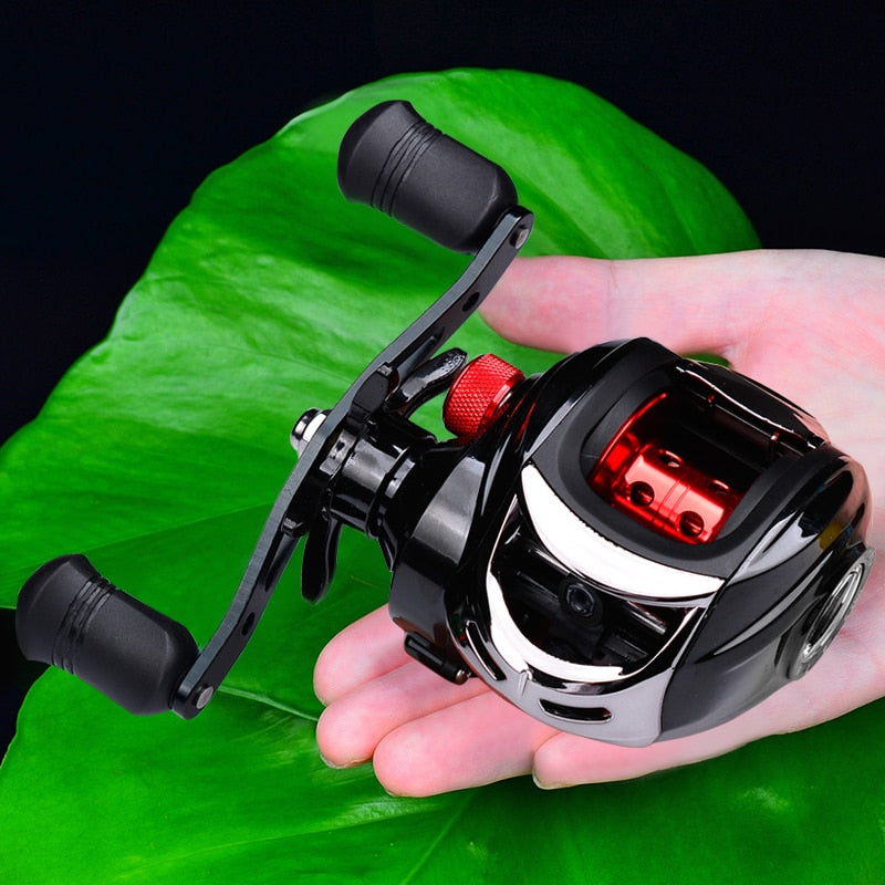 PROBEROS Fishing Reel 7.1:1/7.2:1 Carbon Shell Lightweight Magnetic Brake Max Drag