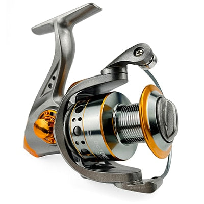 GHOTDA Fishing Reel Spinning 1000-7000 Series Metal Spool Spinning Wheel for Sea