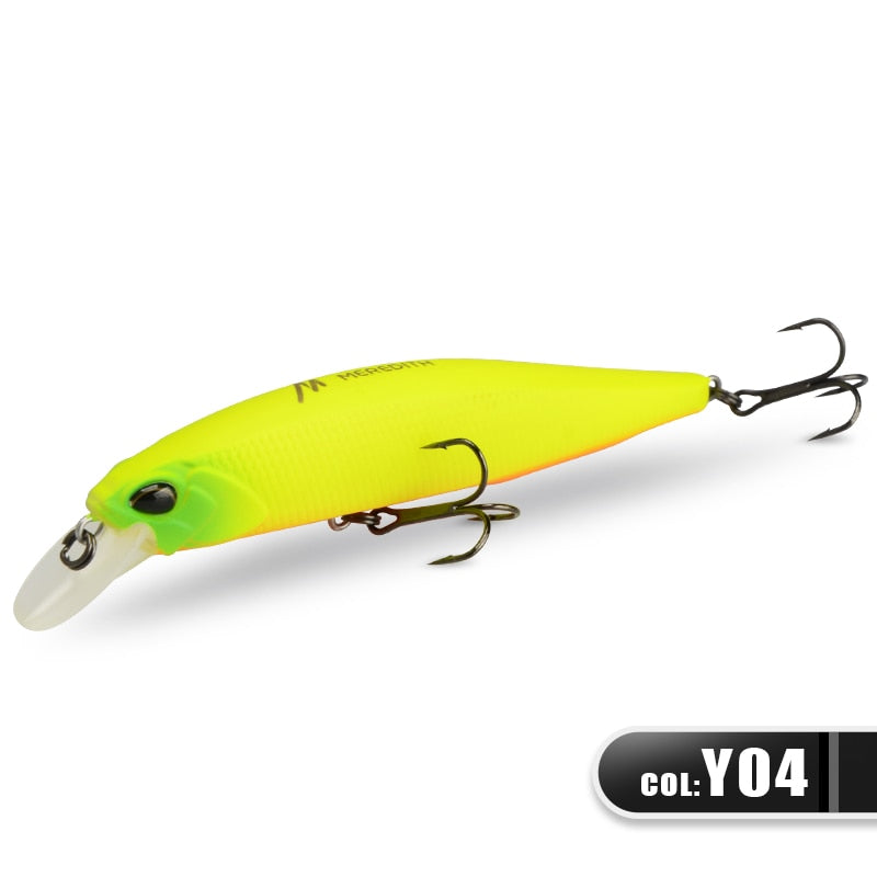 JERK MINNOW 100F 14g  Floating Wobbler Fishing Lure 24Color Minnow Lure Hard Bait