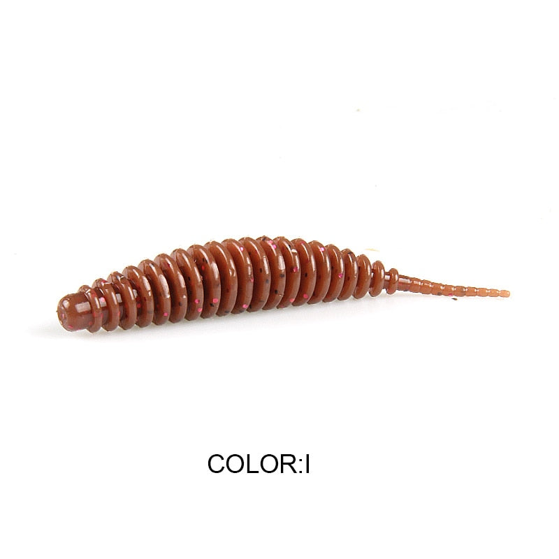 2021 Supercontinent worm bait soft bait Tanta 49mm 65mm fishing lures Pesca carp fishing bass