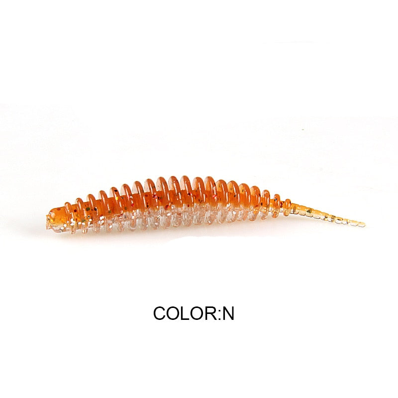 2021 Supercontinent worm bait soft bait Tanta 49mm 65mm fishing lures Pesca carp fishing bass