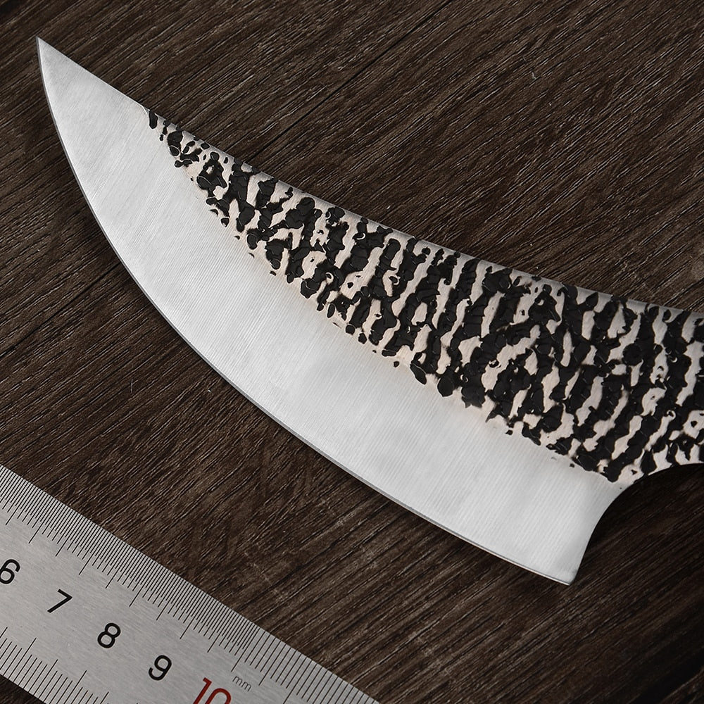 5&quot; 6&quot; 7&quot; Chef Knife Forged Outdoor Hunting Knife Stainless Steel