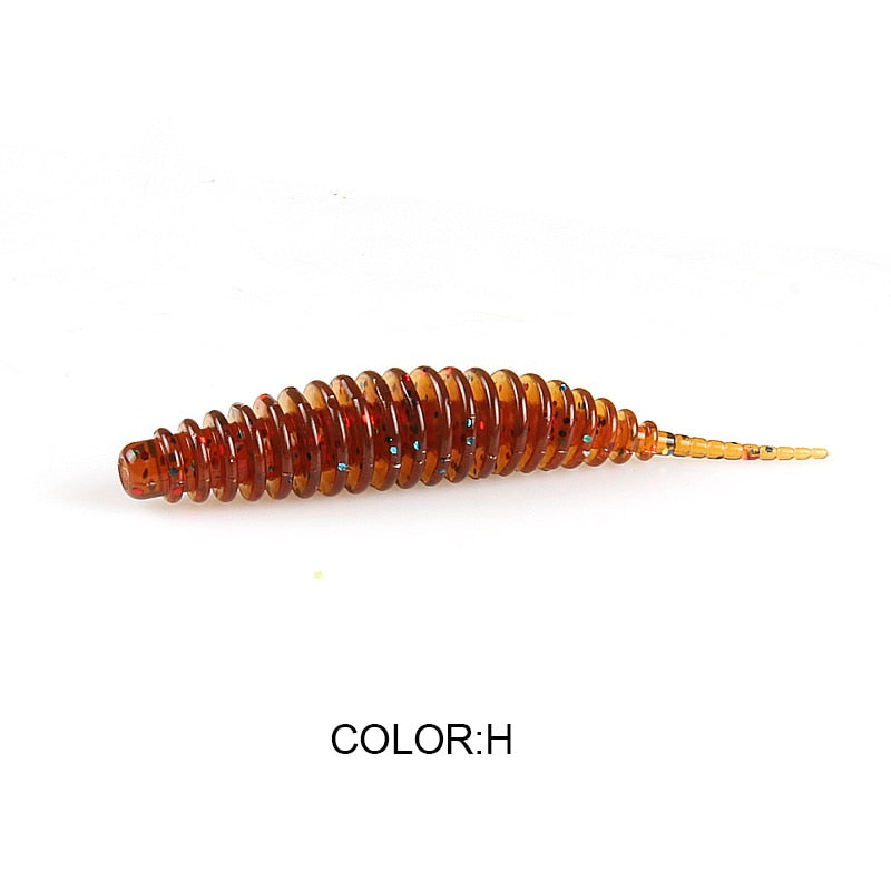 2021 Supercontinent worm bait soft bait Tanta 49mm 65mm fishing lures Pesca carp fishing bass