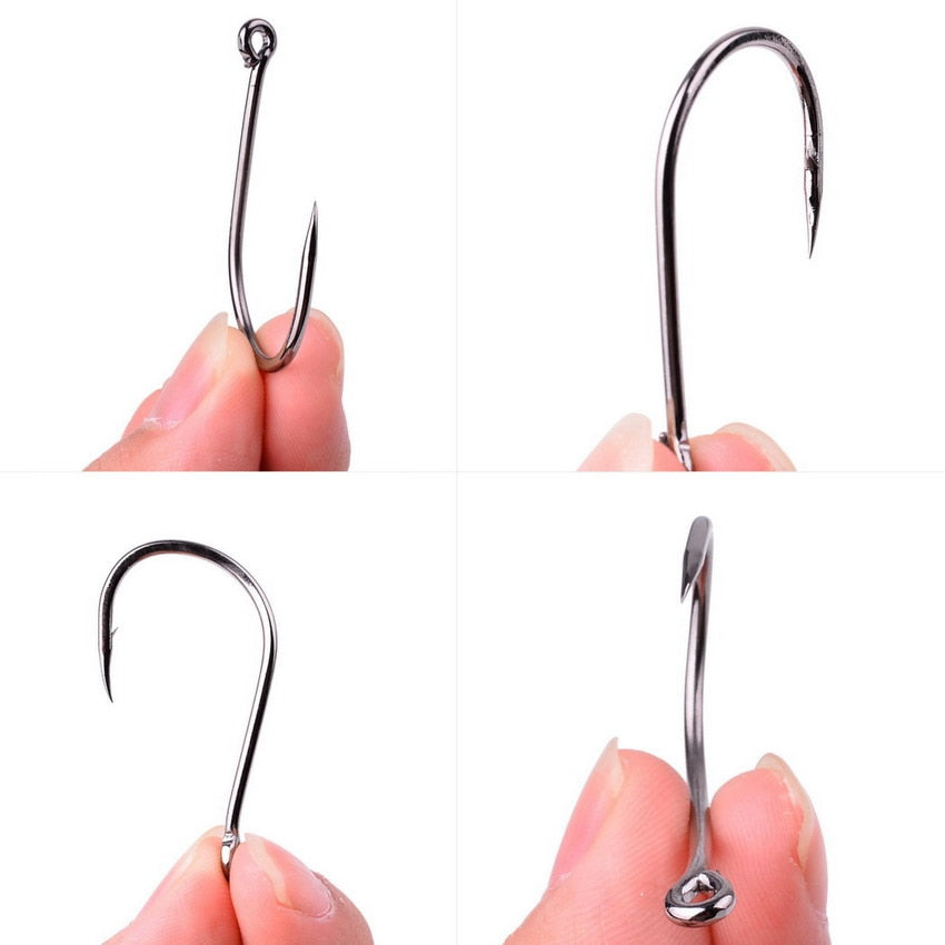 Circle Carp Eyed Fishing Hook Size 2-22# Ring eye Japan Fishhooks Fishing Hooks Single