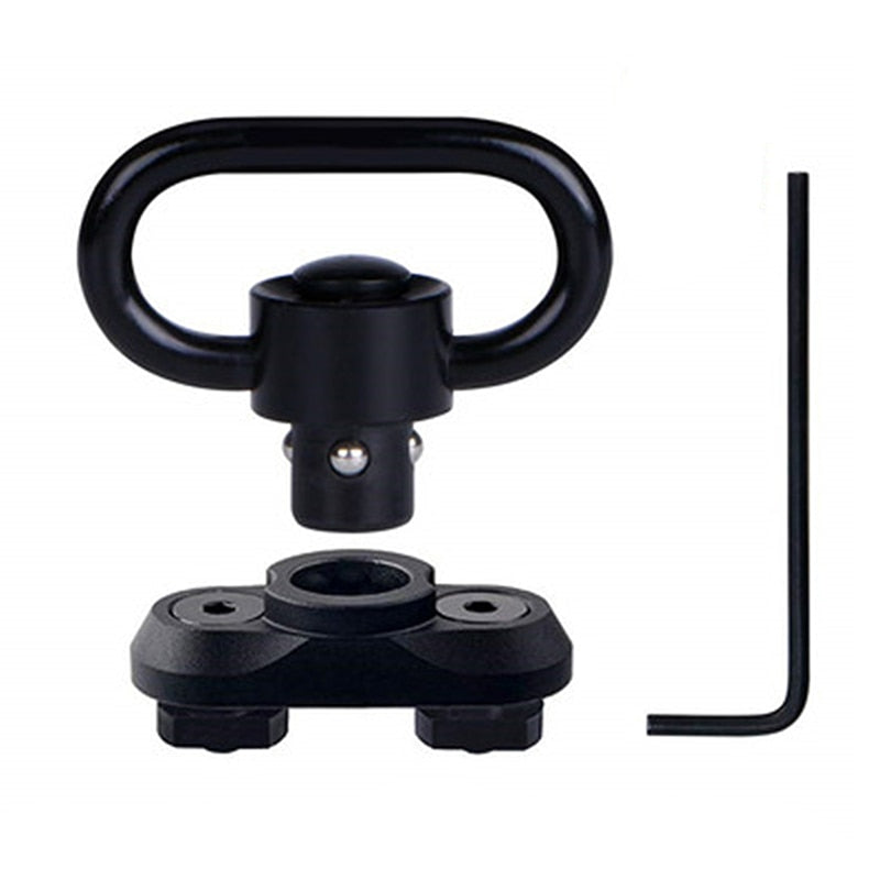 Sling Swivel Stud Mount Adapter For Mlok Rail Quick Release QD Sling Gun Accessories New