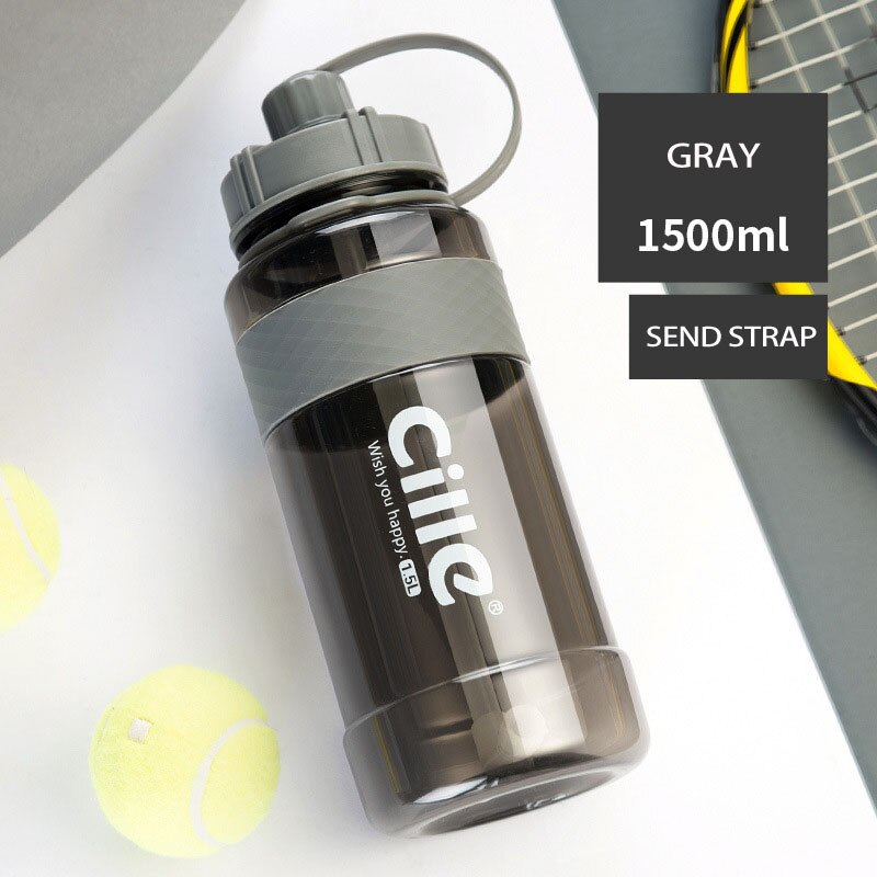 1L 2L 3L Large Capacity Sports Water Bottles Portable Plastic Outdoor Camping PicniC