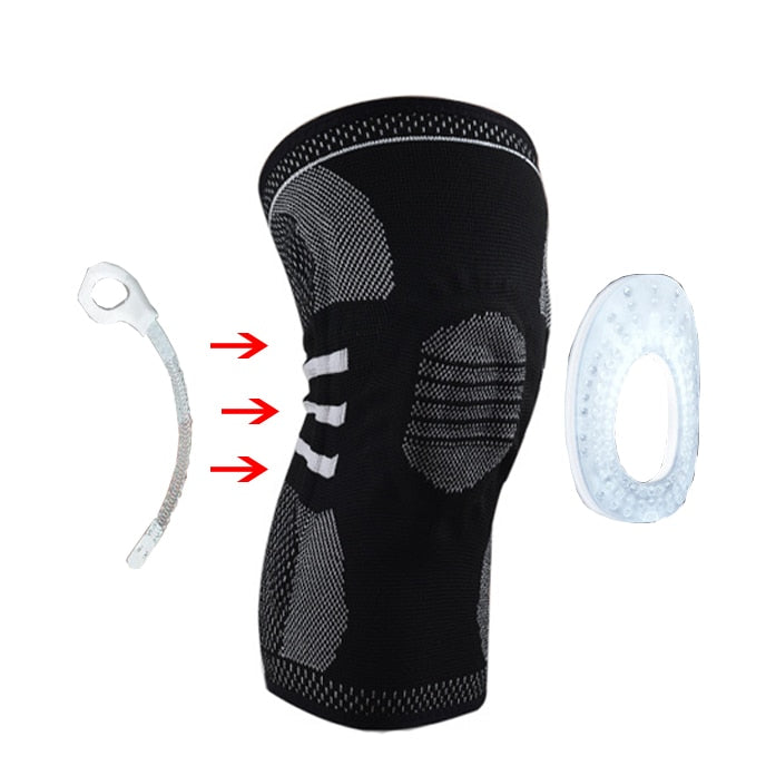 Knee Brace Strap Patella Medial Support Strong Meniscus Compression Protection Sport Pads