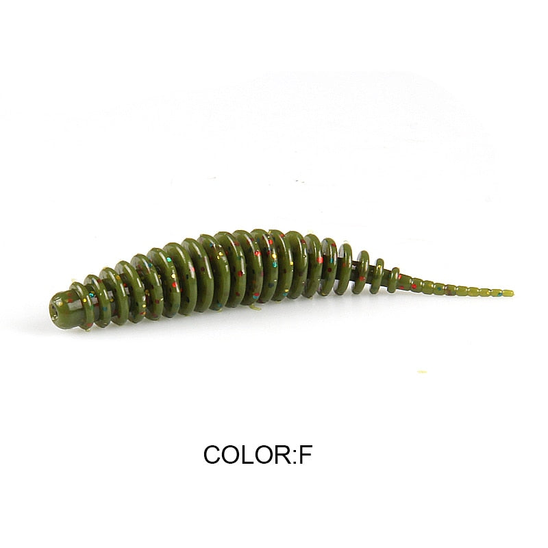 2021 Supercontinent worm bait soft bait Tanta 49mm 65mm fishing lures Pesca carp fishing bass