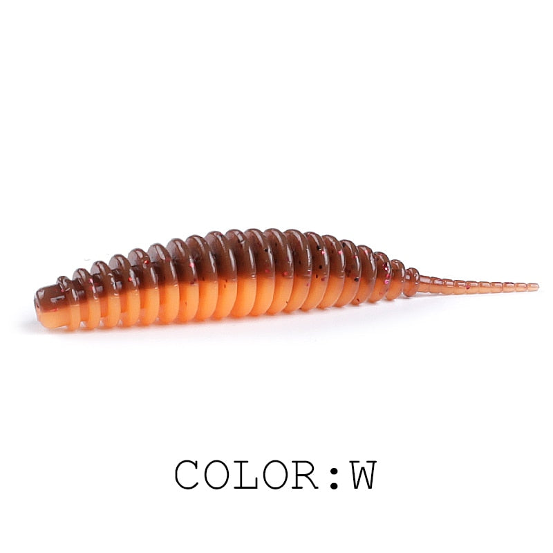 2021 Supercontinent worm bait soft bait Tanta 49mm 65mm fishing lures Pesca carp fishing bass