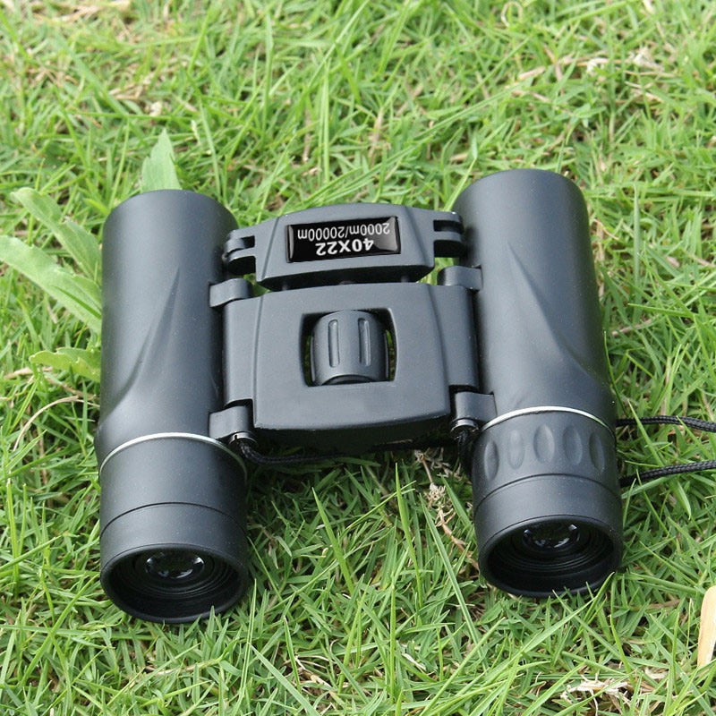 40x22 HD Powerful Binoculars 2000M Long Range Folding Mini Telescope BAK4 FMC