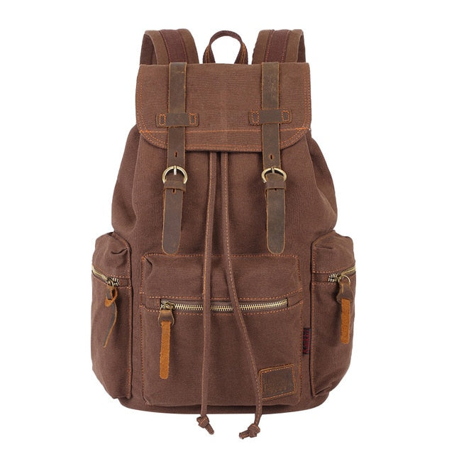 vintage canvas Backpacks Men And Women Bags Travel Students Casual For Hiking