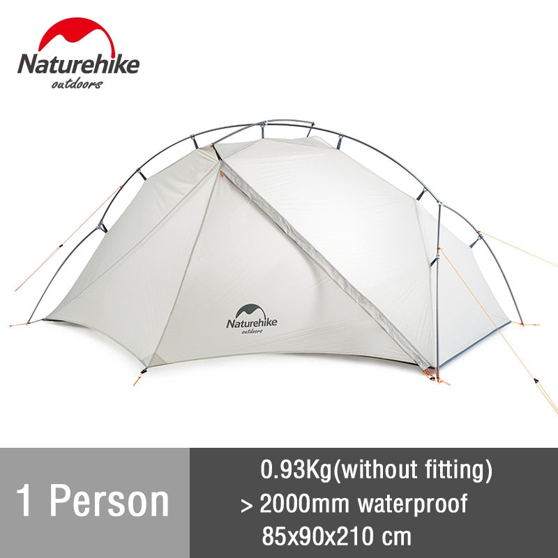 Naturehike VIK Tent 1 2 Person Ultralight Tent Portable Travel Hiking Outdoor Tent Airy