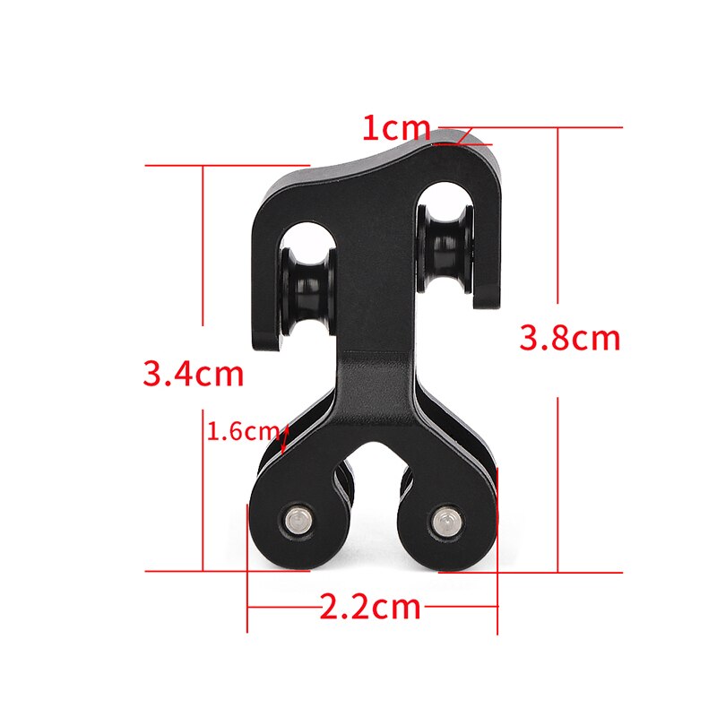 Cable Slide Aluminum Alloy Bowstring Splitter Roller Compound Bowstring Separator Accessories