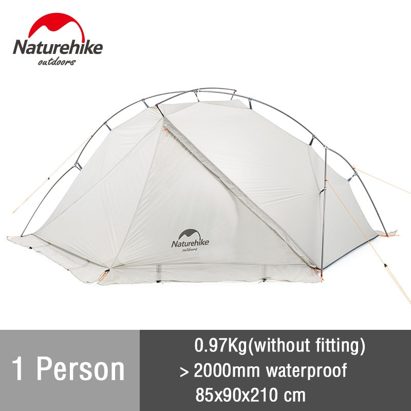 Naturehike VIK Tent 1 2 Person Ultralight Tent Portable Travel Hiking Outdoor Tent Airy