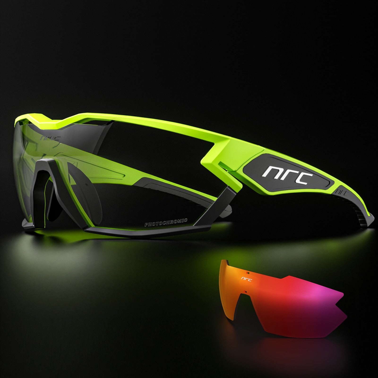 2023 NRC P-Ride Photochromic Cycling Glasses man Mountain Bike Bicycle Sport Cycling