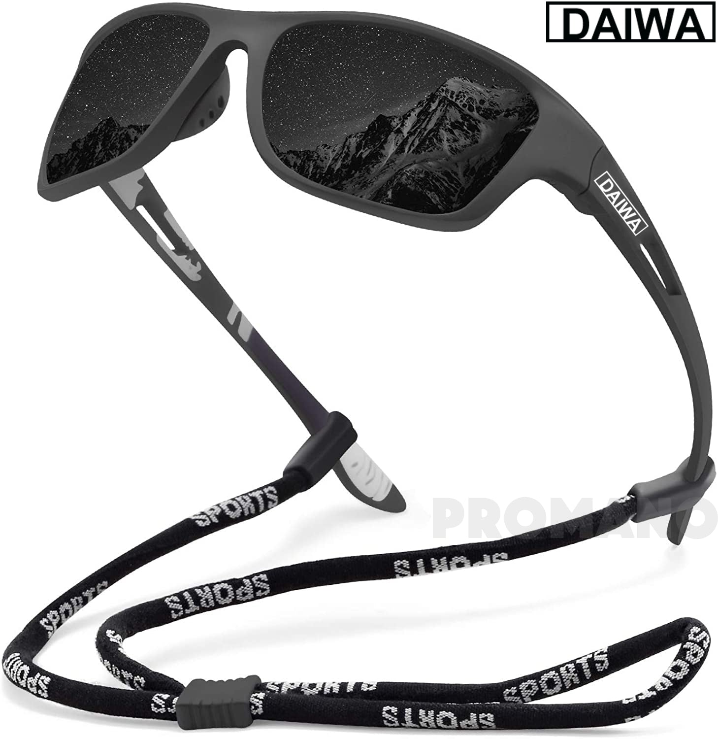 Dalwa Polarized Fishing Sunglasses Men&#39;s Driving Shades Male Sun Glasses