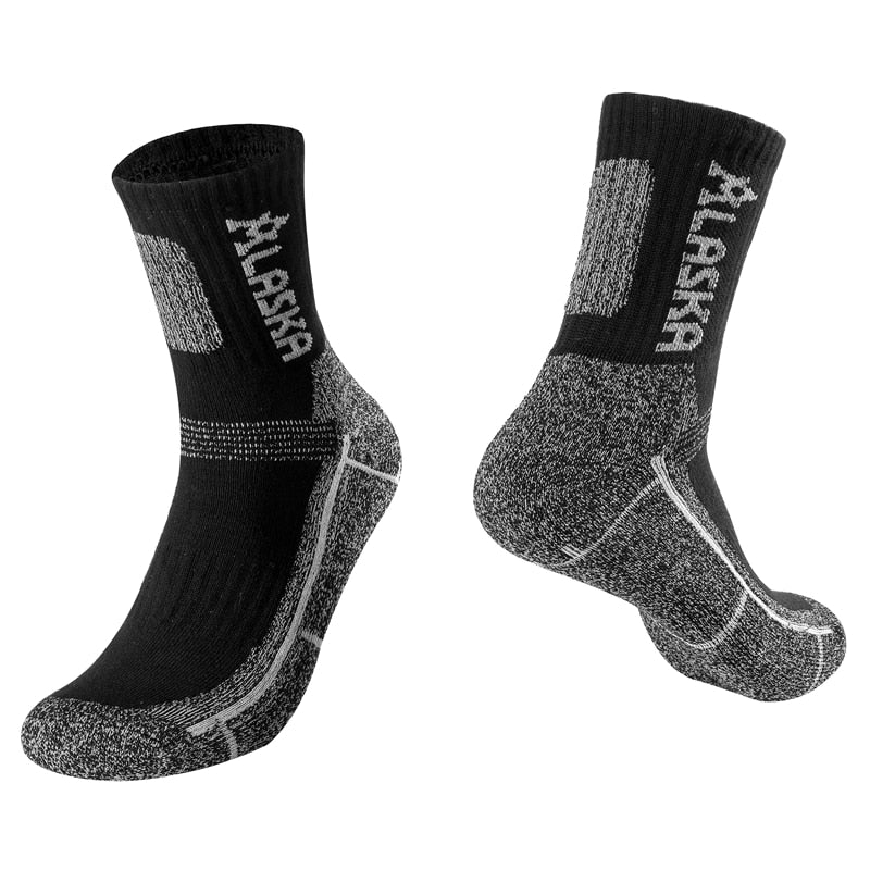 3 Pairs/Set Winter Professional Men&#39;s Sports Sock Outdoor Keep Warm Cycling Running