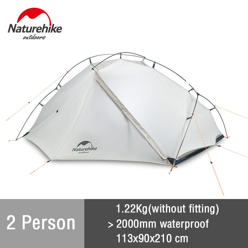 Naturehike VIK Tent 1 2 Person Ultralight Tent Portable Travel Hiking Outdoor Tent Airy