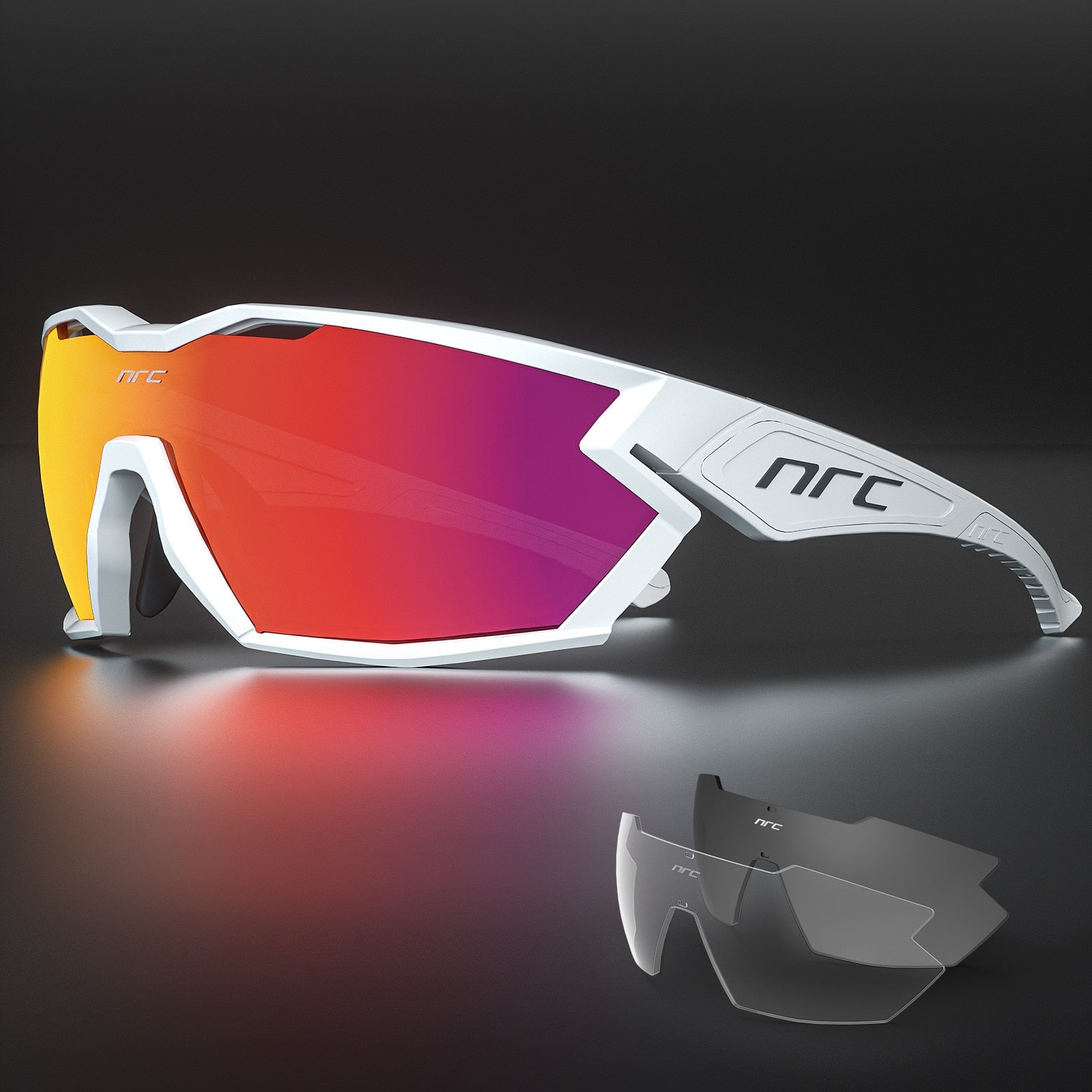 2023 NRC P-Ride Photochromic Cycling Glasses man Mountain Bike Bicycle Sport Cycling