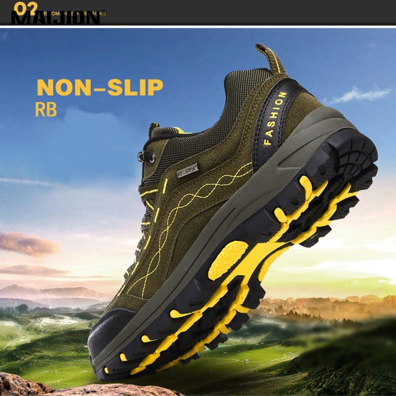 Outdoor Sport Shoes Men Non-slip Waterproof Trekking Climbing Sneakers Couples Women Hiking Shoe