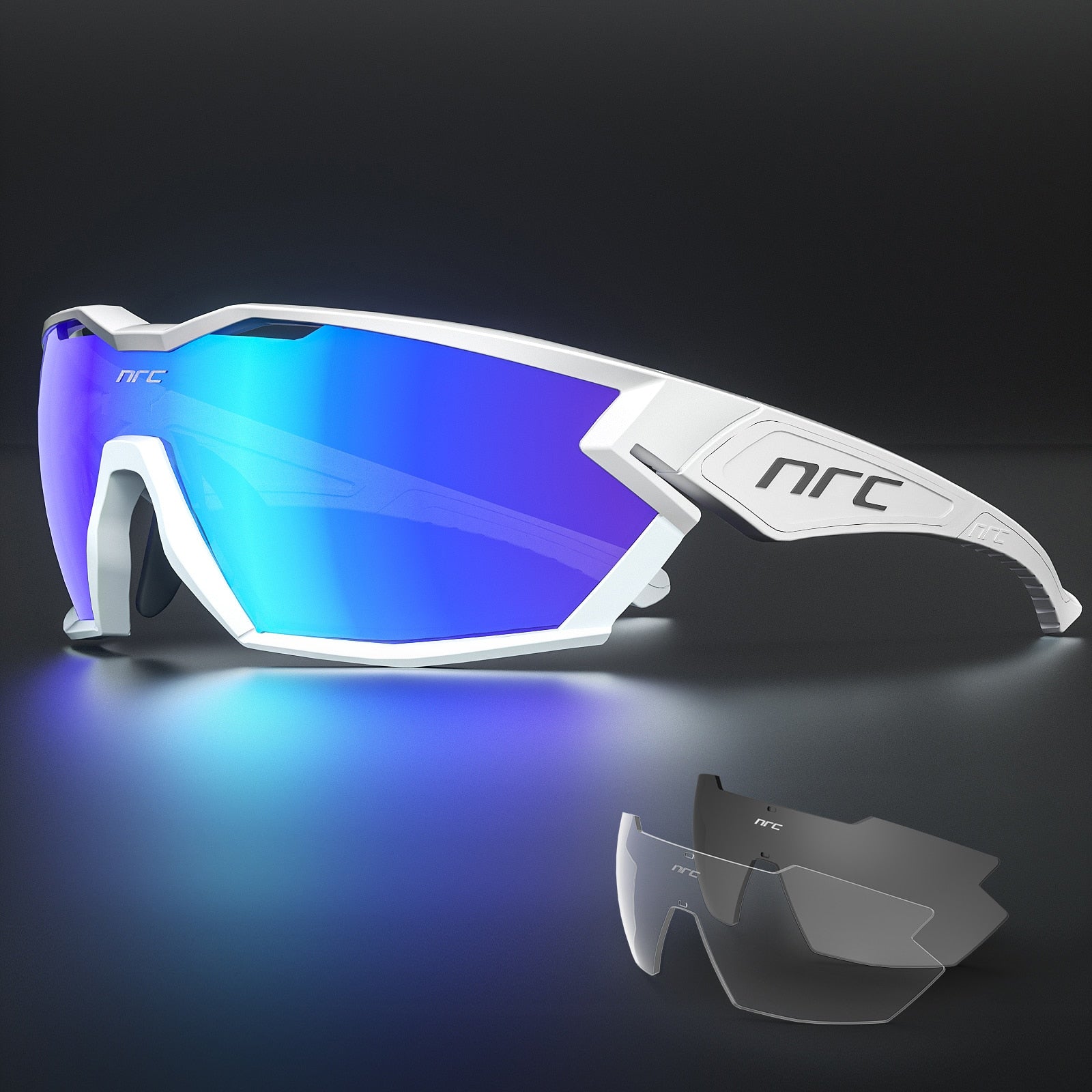 2023 NRC P-Ride Photochromic Cycling Glasses man Mountain Bike Bicycle Sport Cycling