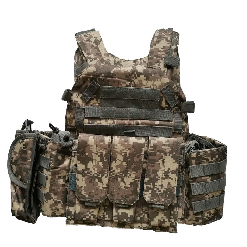 Paintball Airsoft Vest Paintball FG Multicam Camouflage Hunting Vest Assault Shooting Vests Outdoor