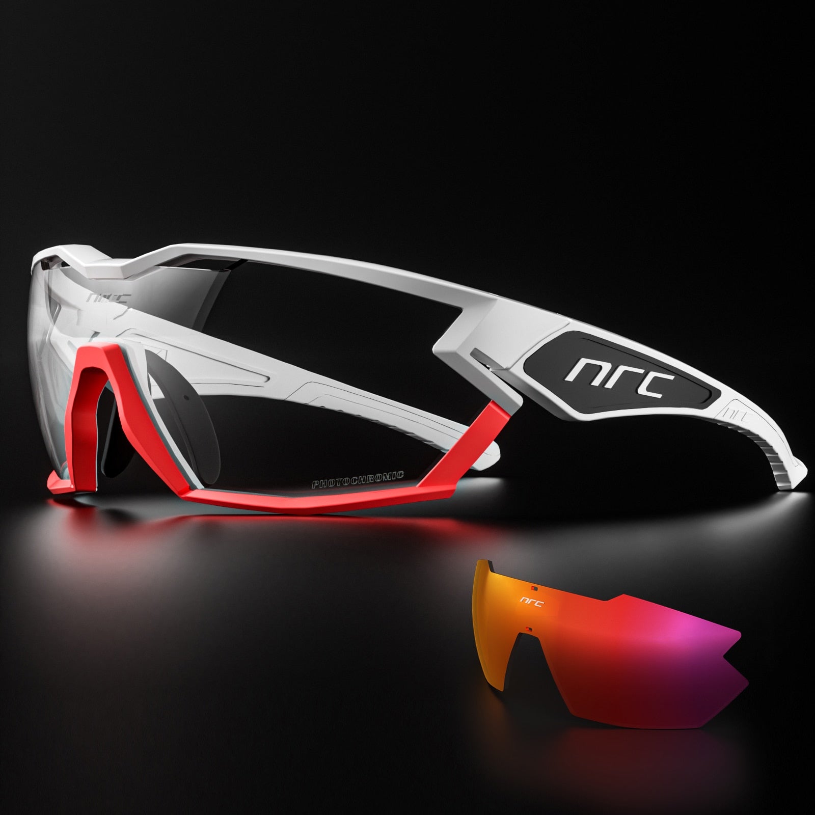 2023 NRC P-Ride Photochromic Cycling Glasses man Mountain Bike Bicycle Sport Cycling