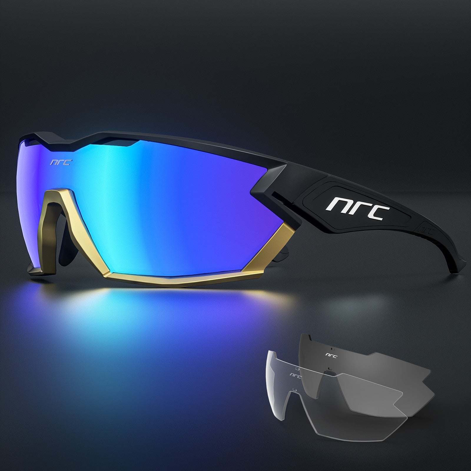 2023 NRC P-Ride Photochromic Cycling Glasses man Mountain Bike Bicycle Sport Cycling