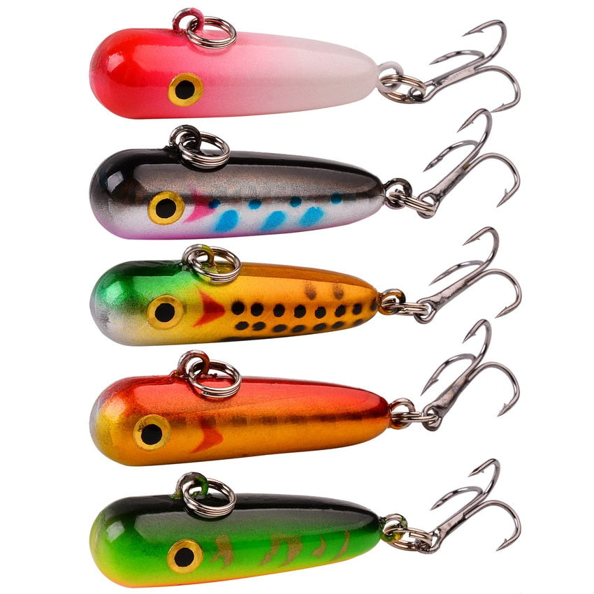 Laser Slow Mixed Minnow Fishing Lure Set Wobbler Crankbait Isca Artificial Hard