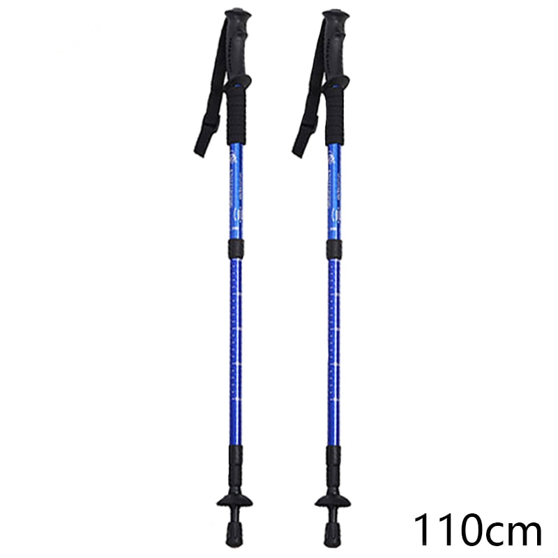 Sticks Telescopic Trekking Hiking Poles Mountaineering Walking Sticks Retractable