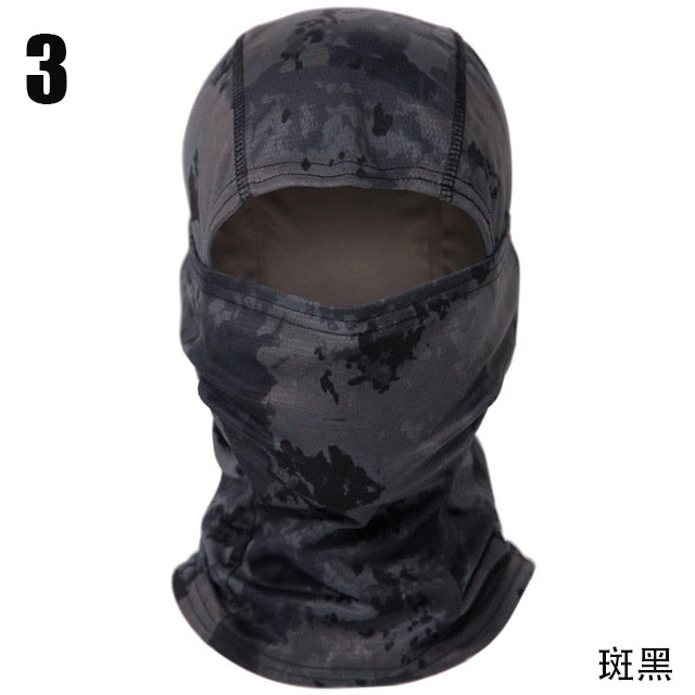 Camouflage Balaclava Full Face Mask Wargame CP Military Hat Hunting Bicycle Cycling