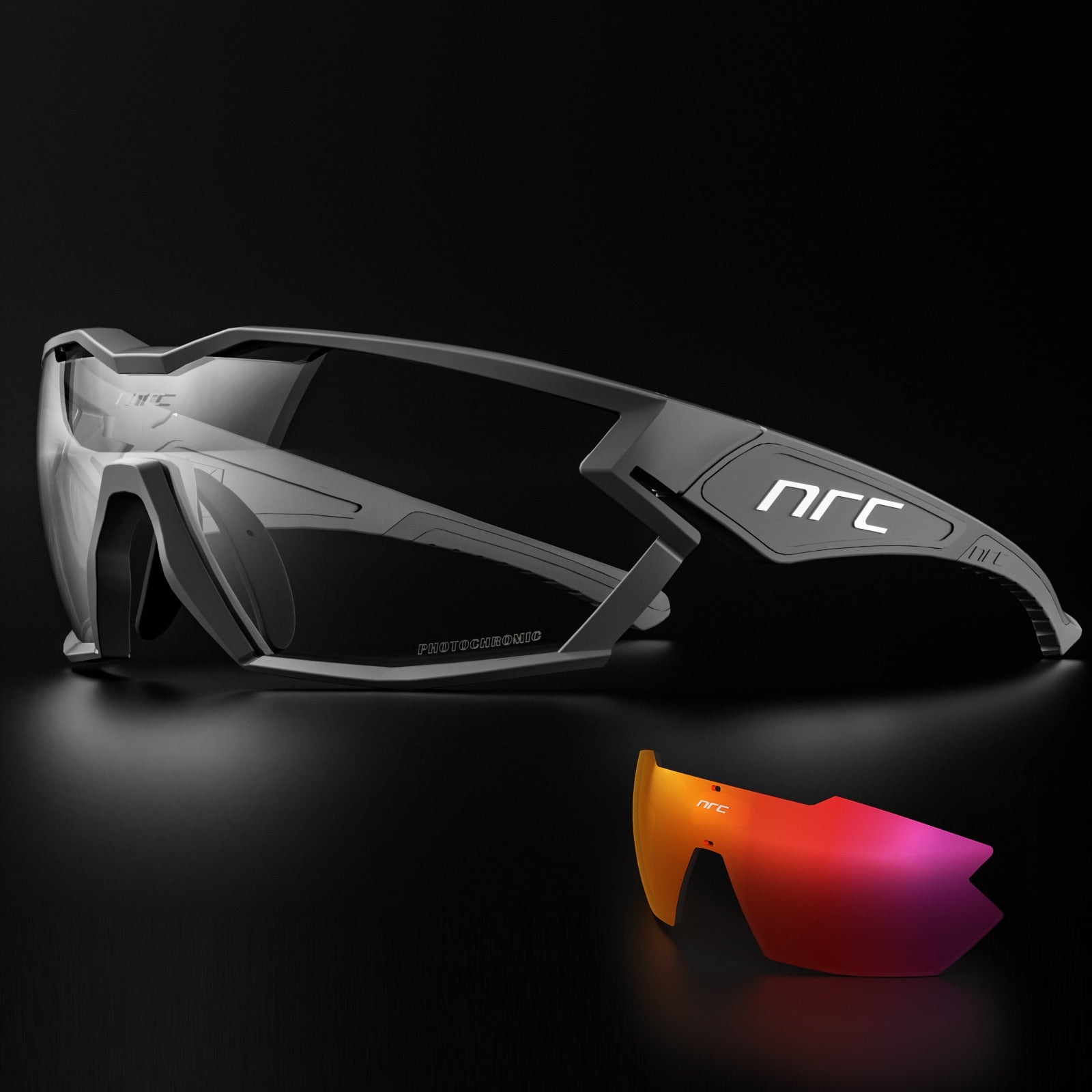 2023 NRC P-Ride Photochromic Cycling Glasses man Mountain Bike Bicycle Sport Cycling